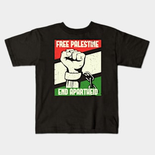 Free Palestine Kids T-Shirt